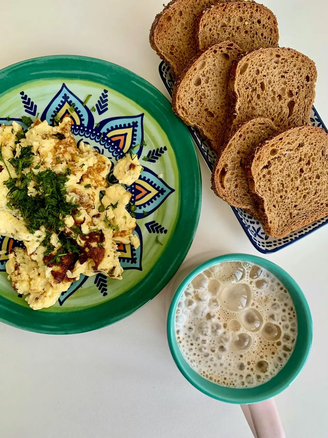 Simple morning meal used as a food timing anchor